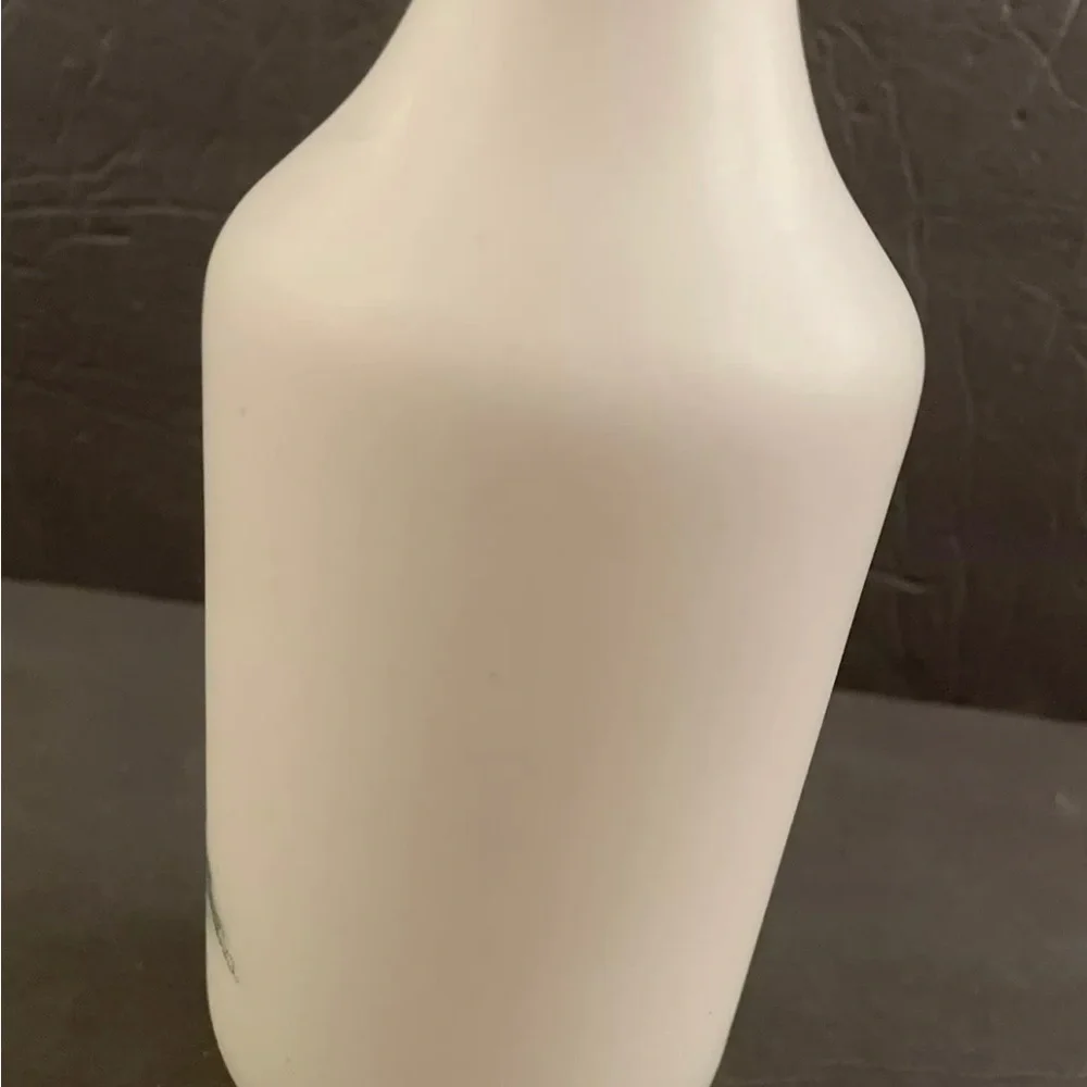 Vintage Norleans Satin Frosted Glass Vase Asian Japaneese Made in Italy